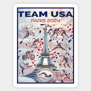 Team USA - Paris 2024 (Version 3) Sticker